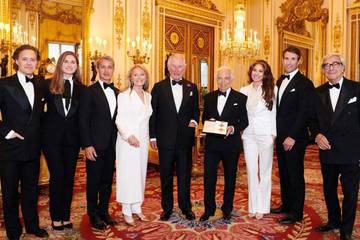 ラルフ ローレンに大英帝国勲章